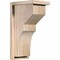 Ekena Millwork Monterey Smooth Corbel w/Backplate, Douglas Fir, 7 1/2"W x 10"D x 18"H COR08X10X18MON01SDF - alternate 1